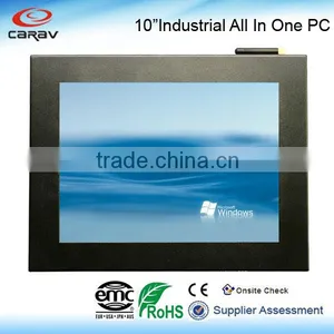 10" Fan/fanless CPU Atom D525 All in One Touchscreen pc thumbnail-1