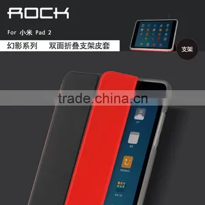 ROCK Phantom Series PU Leather Case for Xiaomi Mi Pad 2 7.9 Inch Soft TPU Full Rubber Smart Magnet Flip Case MT-5326 thumbnail-1