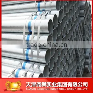 ROUND HOT DIP GALVANIZED STEEL PIPE thumbnail-1