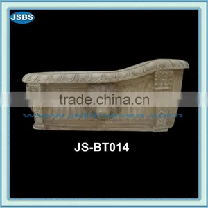 End Manufacture Wholesale Price Hand Carved Stone Bathtub thumbnail-1