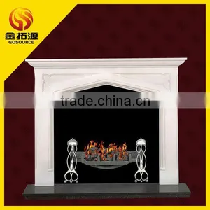 New Design Italian Marble Fireplace Mantels thumbnail-1