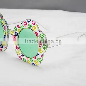 Multicolor Flower Christmas & Party Glasses for Girls thumbnail-3