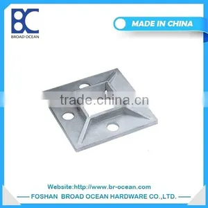 FR-04 High Quality Stainless Steel Handrail Floor Flange thumbnail-2