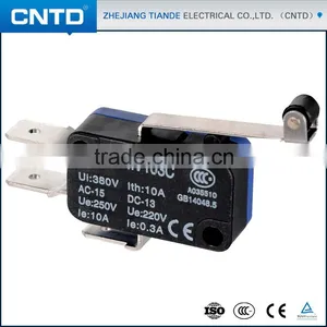 CNTD Compact Design Long Pulley Type 125V 16A Electrical Zippy Limit Micro Switch (CMV-103C) thumbnail-1