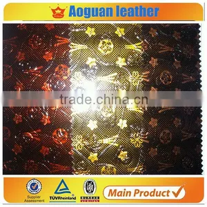 Shiny Pvc Artificial Leather for Sofa Material Leather in Guangzhou thumbnail-1