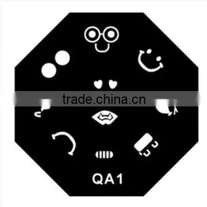 QA Nail ART Stamp Plates Polish Stamping Manicure Image thumbnail-2