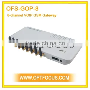 8port Goip Voip Gsm Gateway Support IMEI Change 850/900/1800/1900MHz thumbnail-1