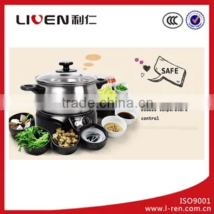 Electric Stainless Steel Mini Hot Pot thumbnail-1