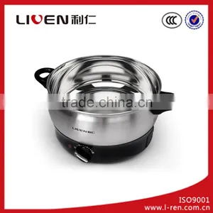 Electric Stainless Steel Electric Pot With Thermostat ControlHG-B2600 thumbnail-4
