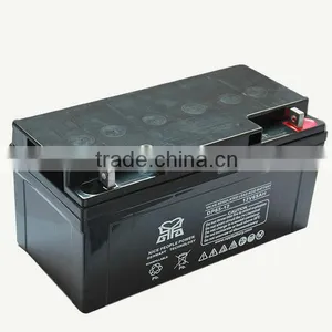 12V Batteries AGM 12v65ah Rechargeable Maintenance Free Battery for UPS Solar Power System thumbnail-2