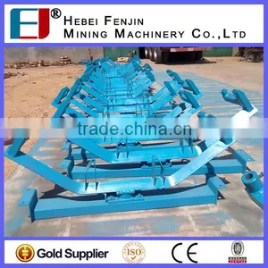 Idler Roller Frame, Conveyor Roller Rack, Troughing Roller Bracket For Supporting Belts thumbnail-4