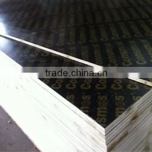 Construction Materials 18mm Phenolic Shuttering Plywood Brand Film Faced Waterproof Plywood Price for Sale thumbnail-1