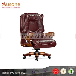 High Quality!boss Office Chair Classic Antique Wood Office Chair Furniture thumbnail-1