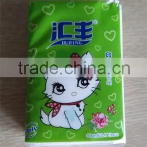 Children Cartoon Printed Paper Handkerchief Set,10pcs thumbnail-1