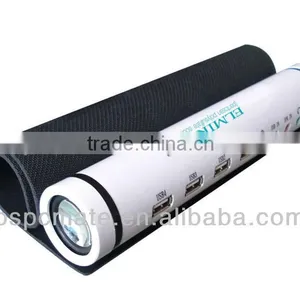 Rolling Mouse Pad With Speaker and Hub thumbnail-1