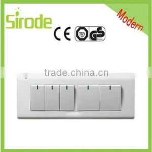5 Gang Pushbutton Switch Sets thumbnail-1
