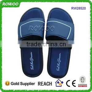 High Quality Memory Foam Bedroom Slippers Custom Designs Mens Slide Sandals thumbnail-6