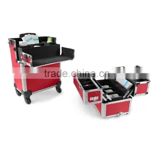 Aluminium Trolley Suitcase Beauty Case 60L - 2 or 4 Wheels - Color Selection thumbnail-2