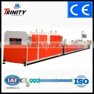 The Energy Saving Doule Downstream Equipment for Pull off and Cutting the Pvc Profiles thumbnail-1