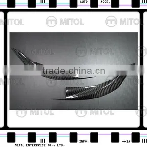 For Subaru WRX 2014- Carbon Fiber Car Headlight Eyelids Car Eyebrows thumbnail-2