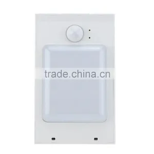 Adjust-Brightness 12LEDs 5W Solar PIR Infrared Motion Porch Light Sensor Mounted Garden Yard Street Wall Lamp Outdoor Lighting thumbnail-3