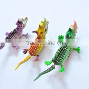 6 Inch Plastic Crocodile Eat Fish Handmade Popular Fridge Magnet thumbnail-1
