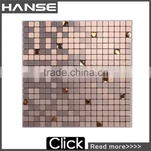 LP131 300X300MM Foshan Low Price Tall Mosaic Glass Flower Vase thumbnail-1