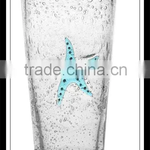 Classic Beach Glass Cup,sea Star Glass thumbnail-1