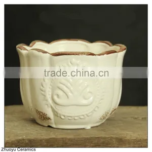 Light Weight Ceramic Plant Pot for Garden Decoration thumbnail-1