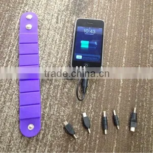 Shenzhen Power Bank Factory OEM Custom Logo and Print Wrist Band Powerbank thumbnail-4