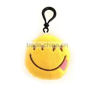 SUNYOU 6cm Mini Emoji Keychain Plush Toy Bag Accessory thumbnail-3