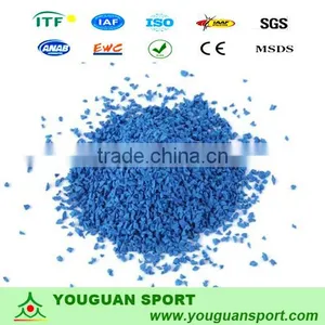 Manufactory of Colorful EPDM Rubber Particle for Athletic Field Flooring thumbnail-3