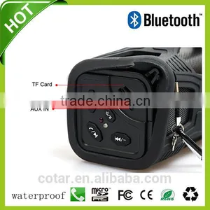 2015 Fancy Design Waterproof Bluetooth Portable Speaker With Handsfree Call thumbnail-5