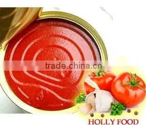 NAFDAC Tomato Paste Brix 28-30% CB Canned Packing 70g-3000g per Tins thumbnail-1
