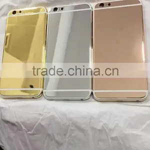 for Iphone 6 24k Gold Plated Housing Back Covers for Iphone 6 thumbnail-1