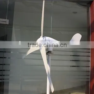 400w 24v Well Use Wind Turbine With Wind Solar Hybrid Controller thumbnail-1