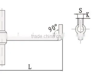 T-Handle Wrench, Non-sparking Tools, Non-magnetic Tools, GS/FM/UKAS Certificate, ATEX Approved thumbnail-3