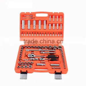 108 Pcs Drive Socket Set/Hand Tool Kit/Hand Tool Set thumbnail-1
