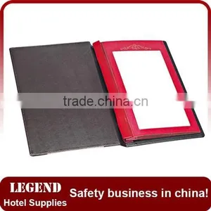 Wholesale Hotel Furniture Soft Leather Ring Binder,room Directory thumbnail-5