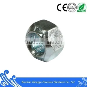 Lock Nut DIN980 Carton Steel Blue White Zinc M10 thumbnail-2