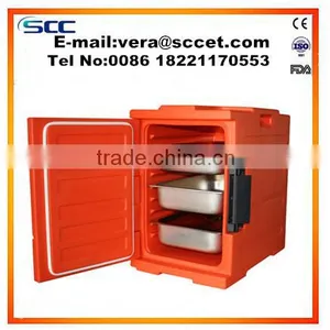 High Quality! Hot and Cold Food Carry Carts Insulated Cabinet Keep Warm Trolley Quality Choice thumbnail-3