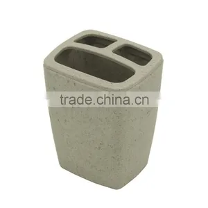 New Design Bathroom Accessory Plastic Square Toothbrush Holder thumbnail-2