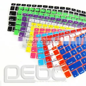Waterproof Silicone Keyboard Cover Skin For Apple Macbook Air Retina Pro 11" 12"13" 15" 17" thumbnail-1