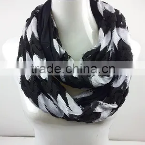 Wholesale Knited Loop Scarf Winter Accessory Scarf Factory Direct Price thumbnail-2