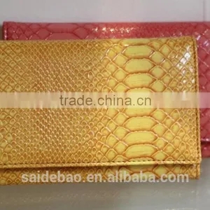 Elegant Gloss ou Leather Ladies Long Purse,best Selling Christmas Gift thumbnail-5