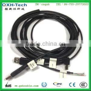 Customized 2 USB AM to Molex 2pin Terminal Cable For Banking Equipment thumbnail-1