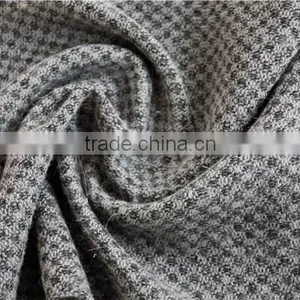 Black and Grey Wool Scarf thumbnail-4