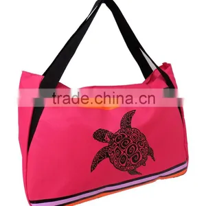 600D Polyester Silk Printing Shoulder Shopping Bag thumbnail-2