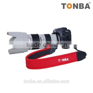 Customized LOGO Waterproof Elastic Camera Neck Strap-Red thumbnail-1