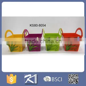Latest Design Garden Decorative Iron Metal Flower Pot thumbnail-2